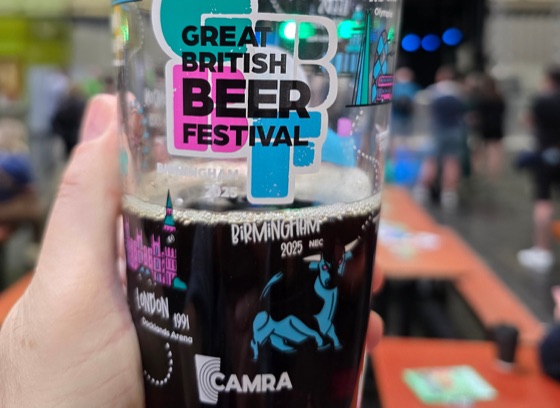 The Write Taste beer report on Harvey's Dark Mild